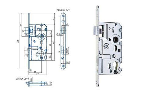 Spynos mechanizmas K221